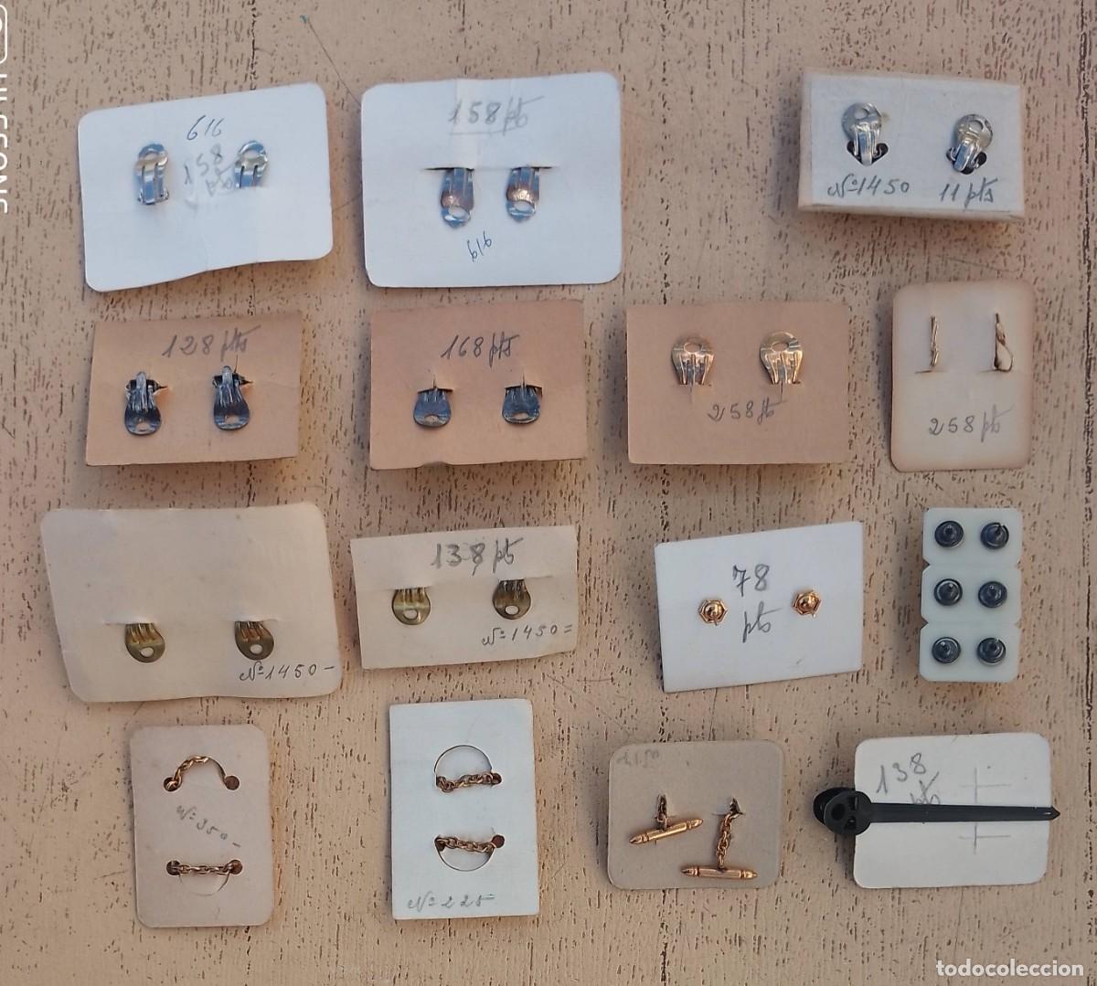 Joyeria: Lote de pendientes y gemelos de Bisuteria - Foto 2
