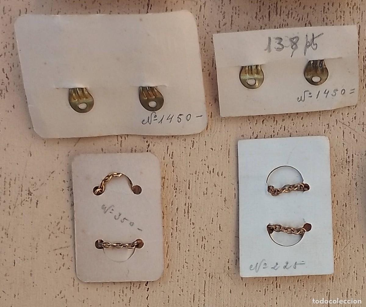 Joyeria: Lote de pendientes y gemelos de Bisuteria - Foto 8