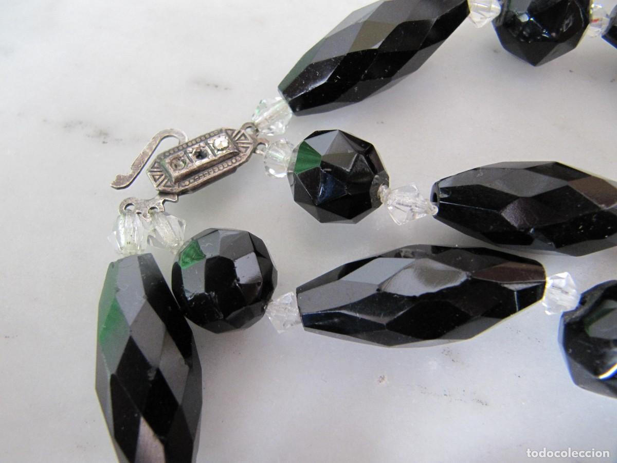 Joyeria: COLLAR DOBLE VUELTA CRISTAL CHECO ART DECO - Foto 2