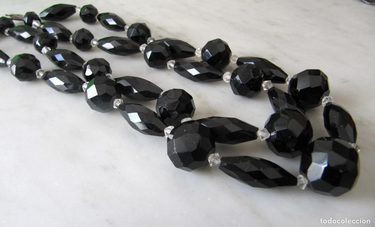 Joyeria: COLLAR DOBLE VUELTA CRISTAL CHECO ART DECO - Foto 3