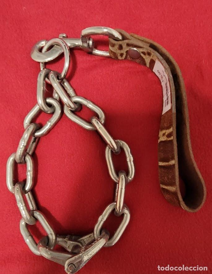 Gioielleria: Collar aluminio con correa