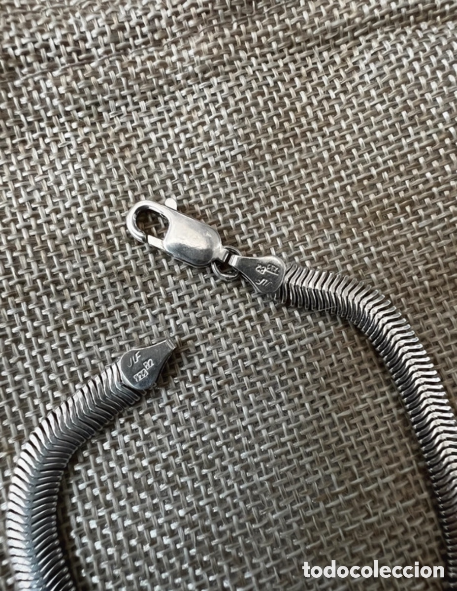 Joyeria: Pulsera plata de ley 925 efecto serpiente - Foto 4