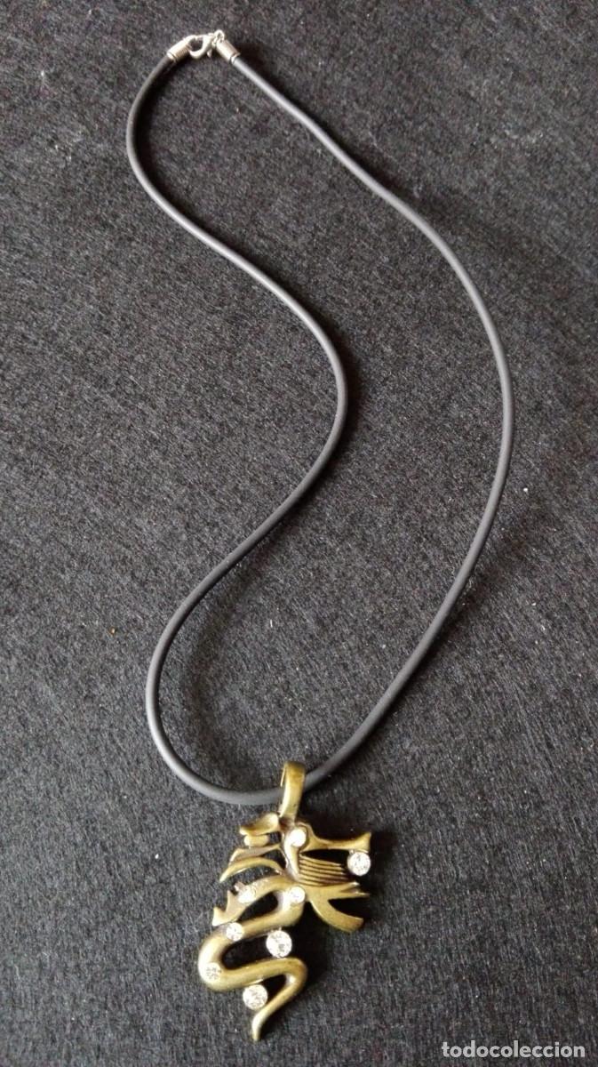 Joyeria: DOS COLGANTES &rdquo;DRAG&Oacute;N&rdquo; METAL BRONCEADO - Foto 5