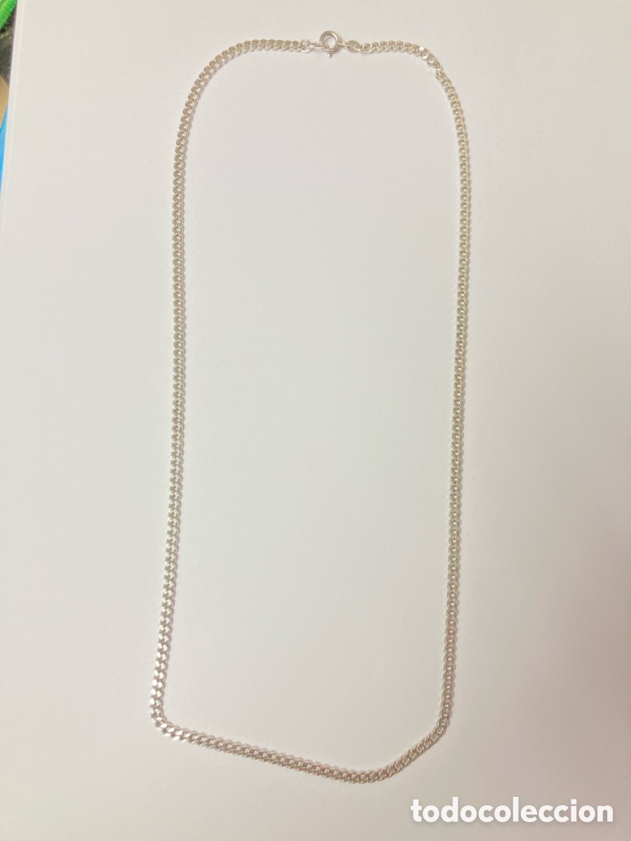 Joyeria: Cadena de plata de caballero. 61cm - NUEVA/ CA67 - Foto 5