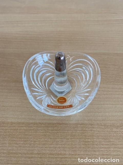 Joyeria: Joyero de Cristal Tallado y Plata - Foto 1