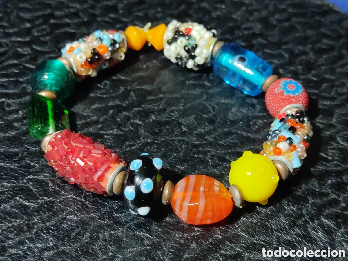 Joyeria: Pulsera de cristal Murano y variado. - Foto 2