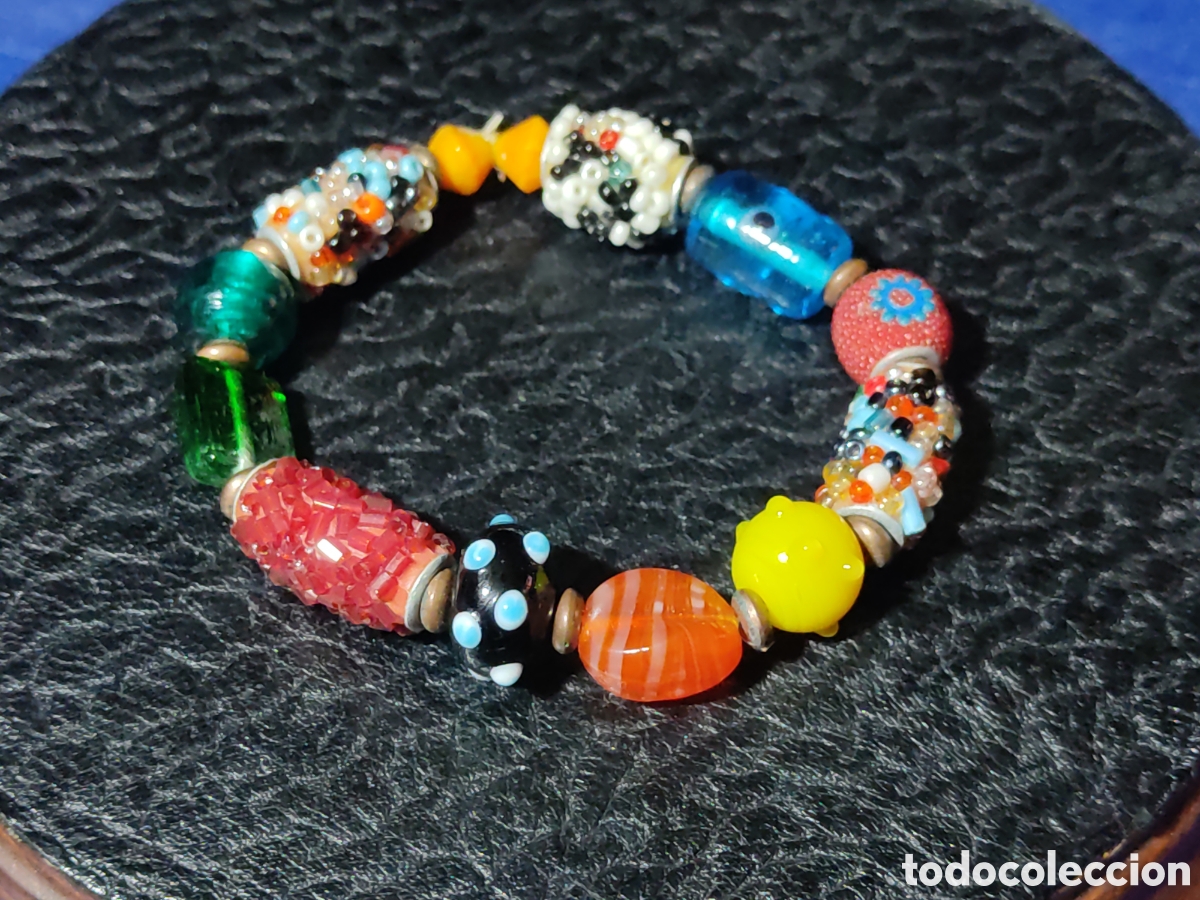 Joyeria: Pulsera de cristal Murano y variado. - Foto 1