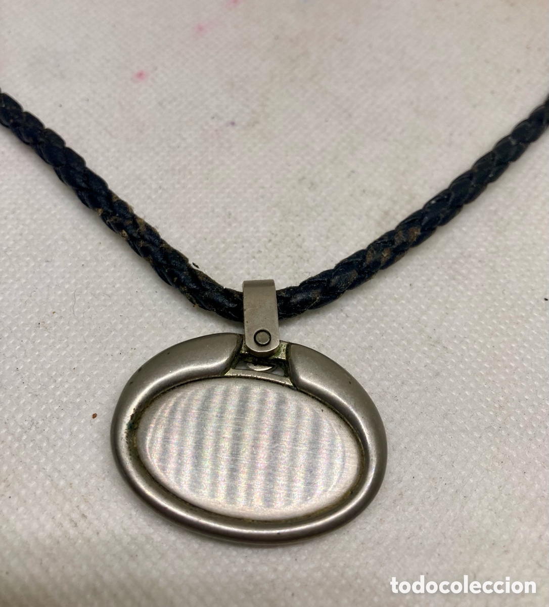 Joyeria: COLLAR CON CIERRES DE PLATA Y UN COLGATE VINTAGE - Foto 1