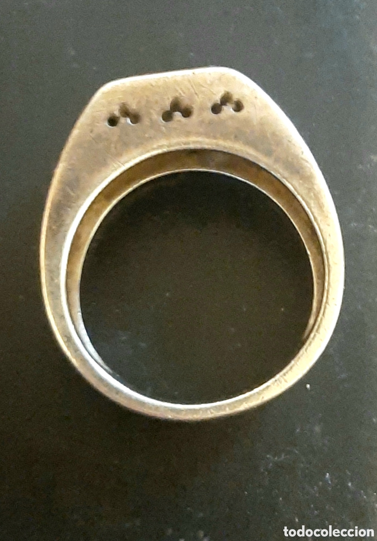 Joyeria: Anillo medieval con onix y flores de loss - Foto 3