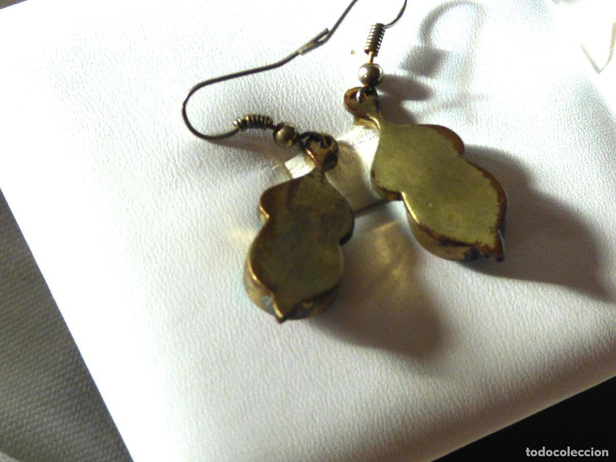 Joyeria: Pendientes Nepal,plata y piedras semipreciosas - Foto 3