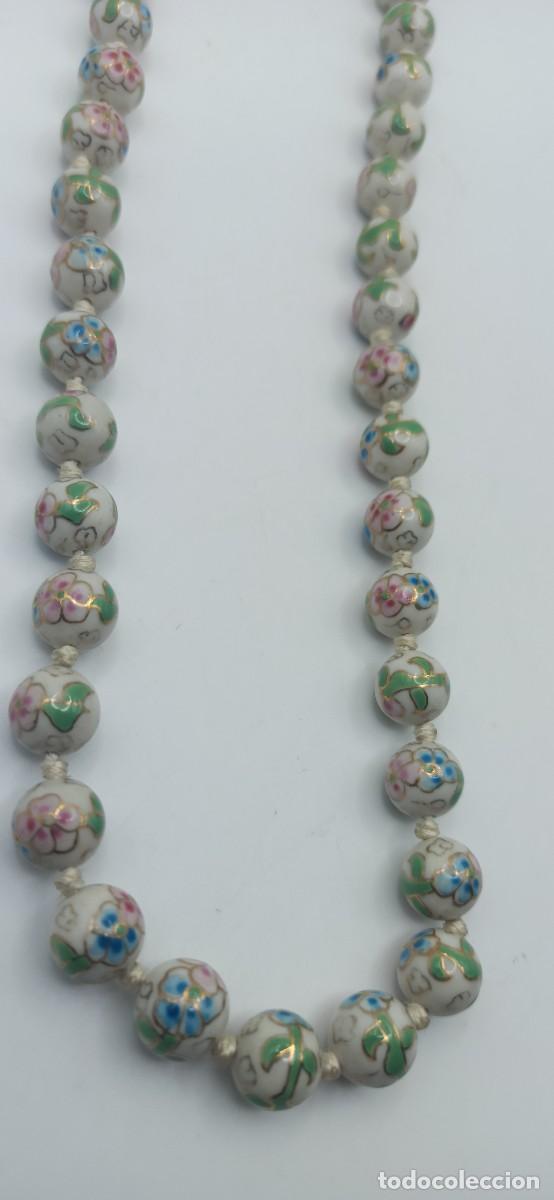 Joyeria: Collar Bolas Cloisonne - Foto 2