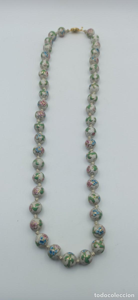 Joyeria: Collar Bolas Cloisonne - Foto 4
