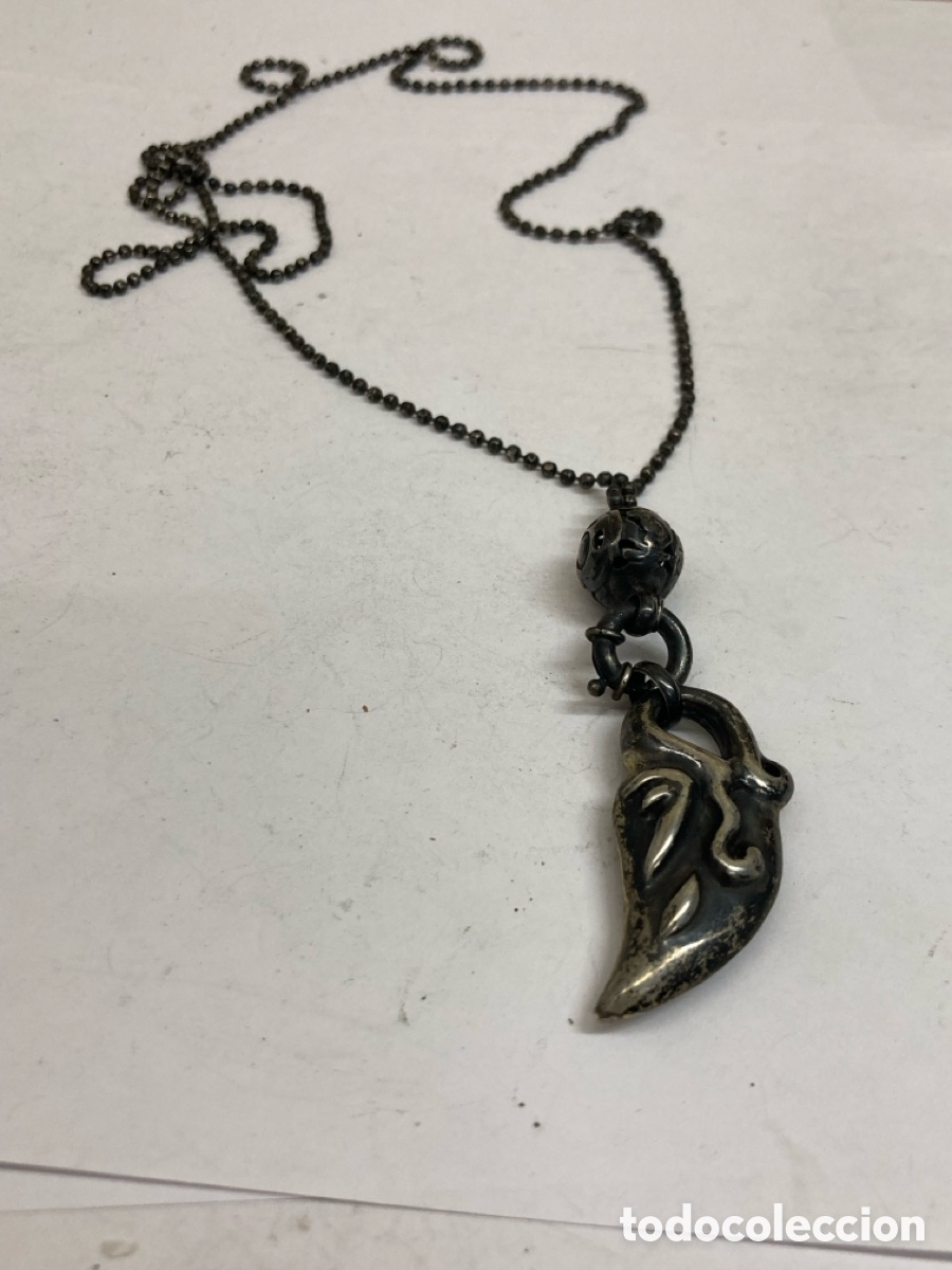 Joyeria: Colgante y cadena de plata CC59 - Foto 1