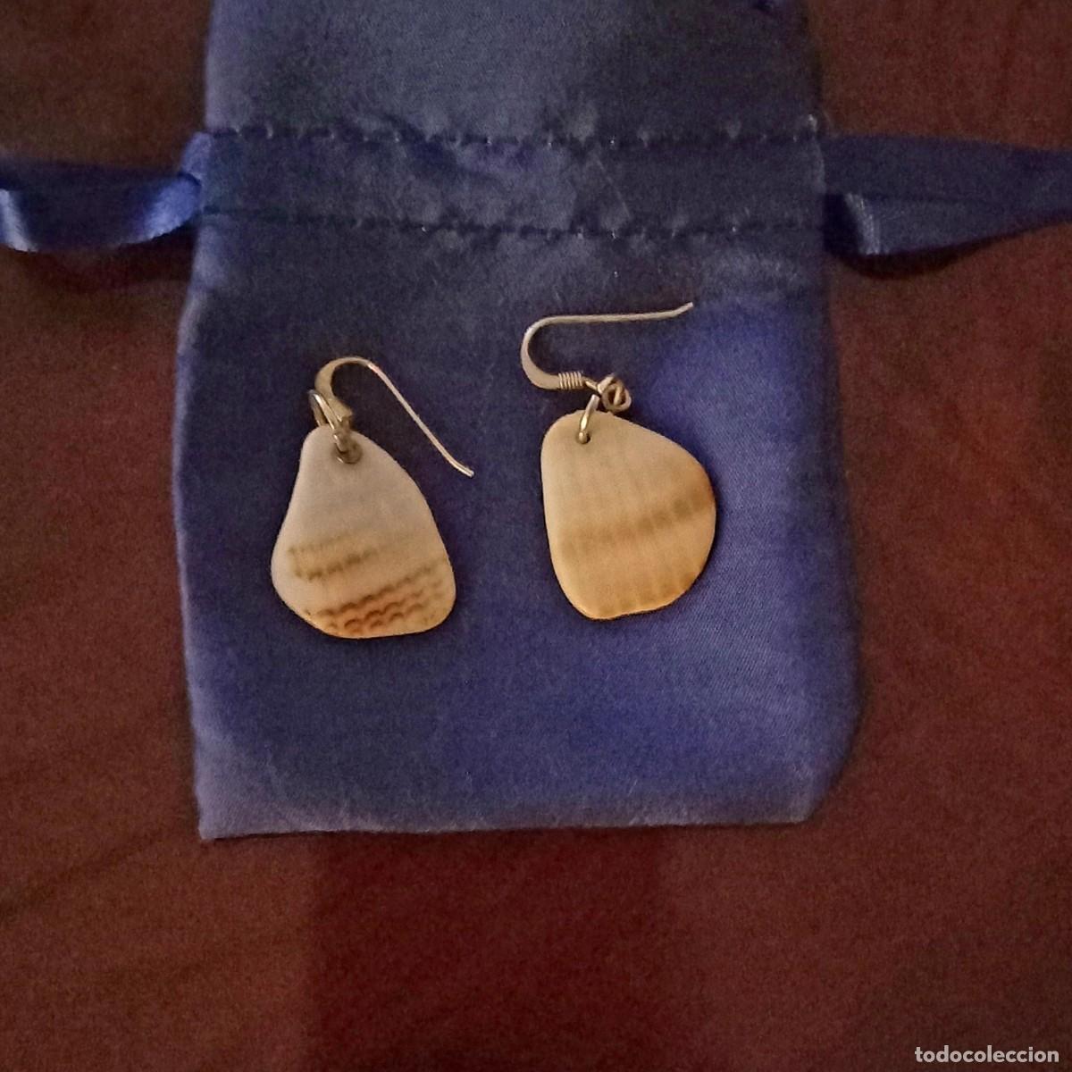 Joyeria: PENDIENTES DE CONCHAS MARINAS. ARTESANIA DEL MAR. - Foto 1