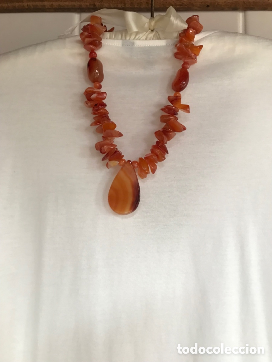 Joyeria: Collar de Cornalina Rojo - Foto 1