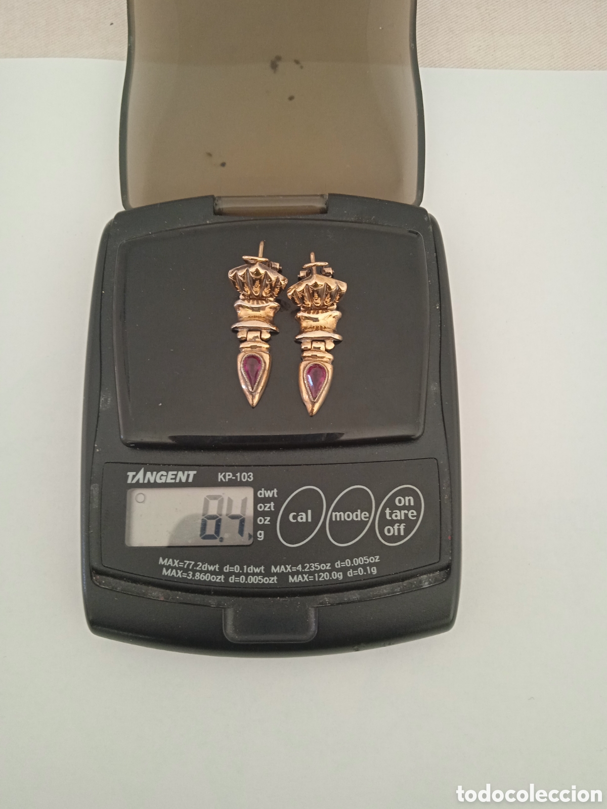 Gioielleria: Pendientes de plata dorada