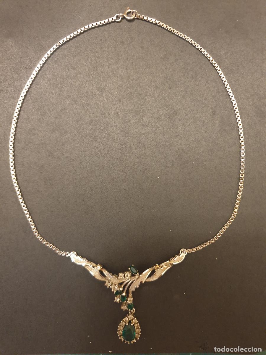 Joyeria: Collar de plata y zirconitas - Foto 1