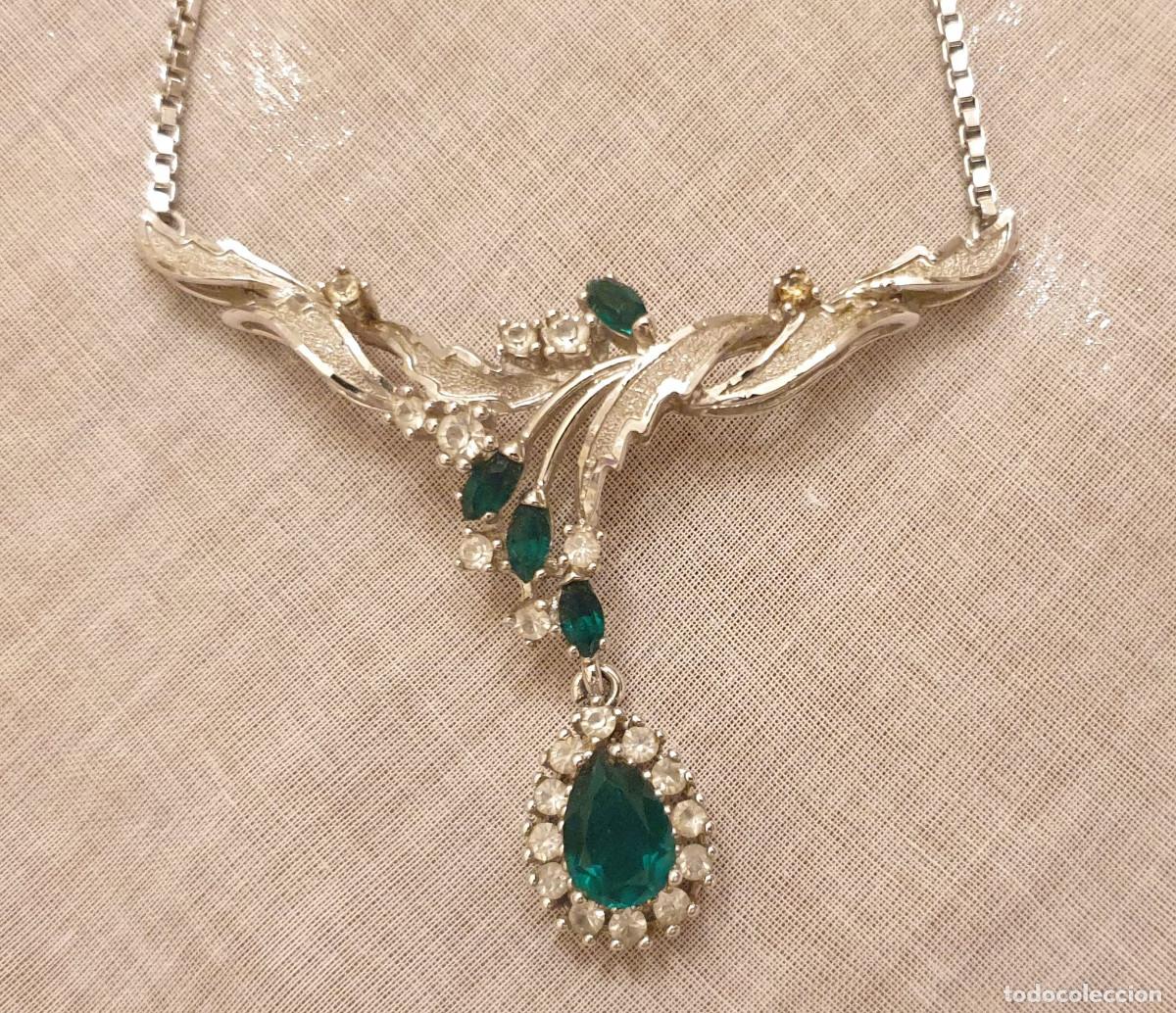 Joyeria: Collar de plata y zirconitas - Foto 2