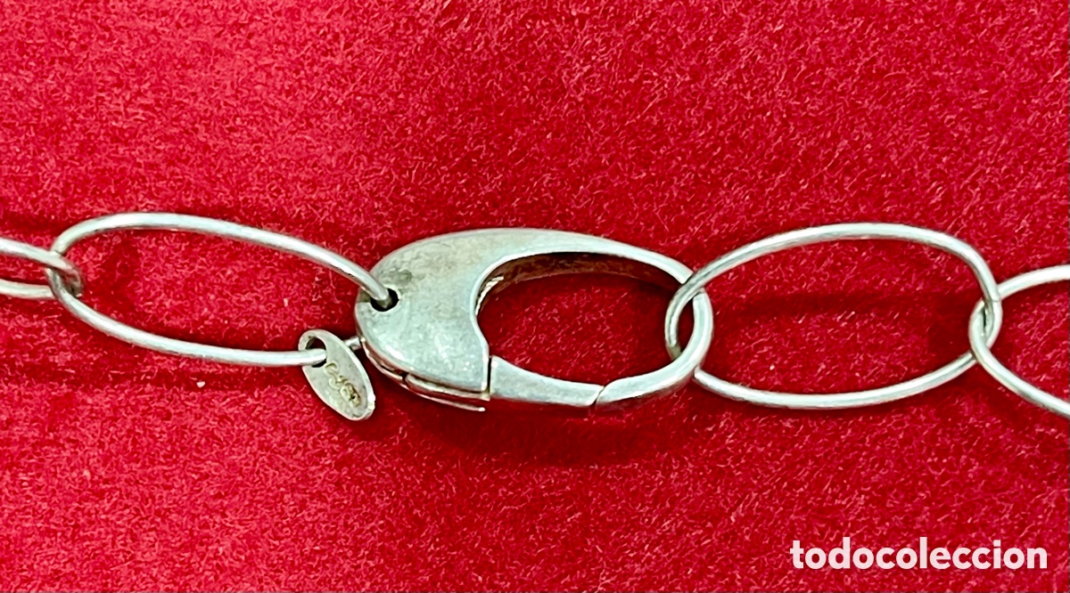 Joyeria: Bonito collar en plata de ley de gran longitud. - Foto 3