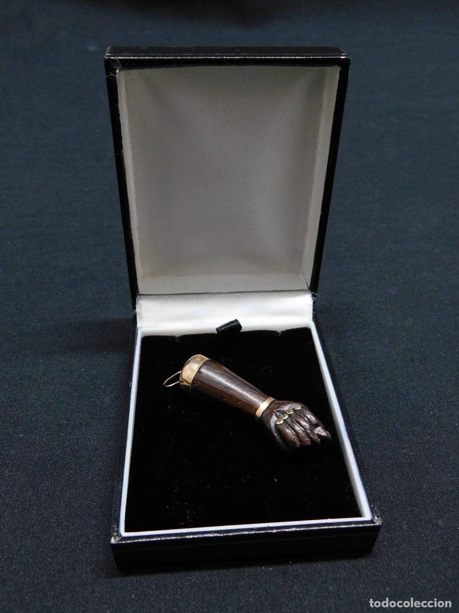 Joyeria: COLGANTE MADERA Y ORO - Foto 1