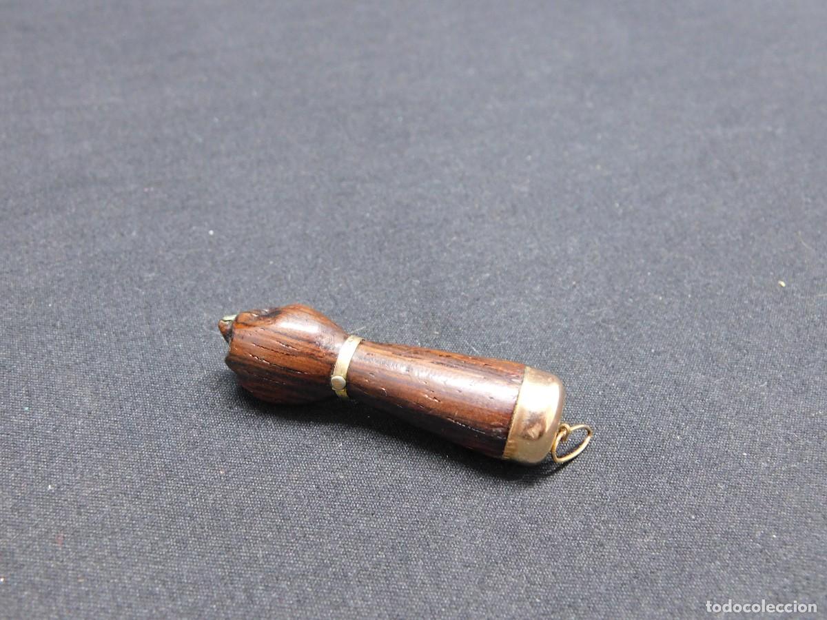 Joyeria: COLGANTE MADERA Y ORO - Foto 4