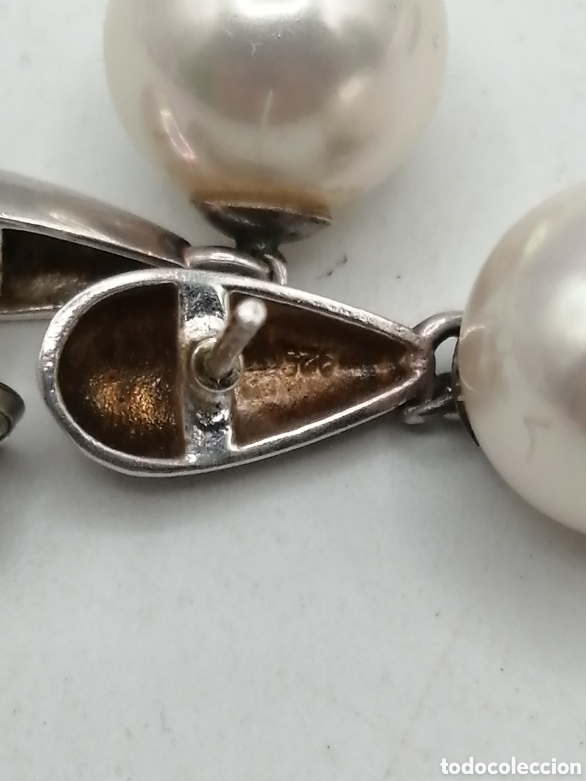 Joyeria: Pendientes plata 925mls y perla cultivada - Foto 4