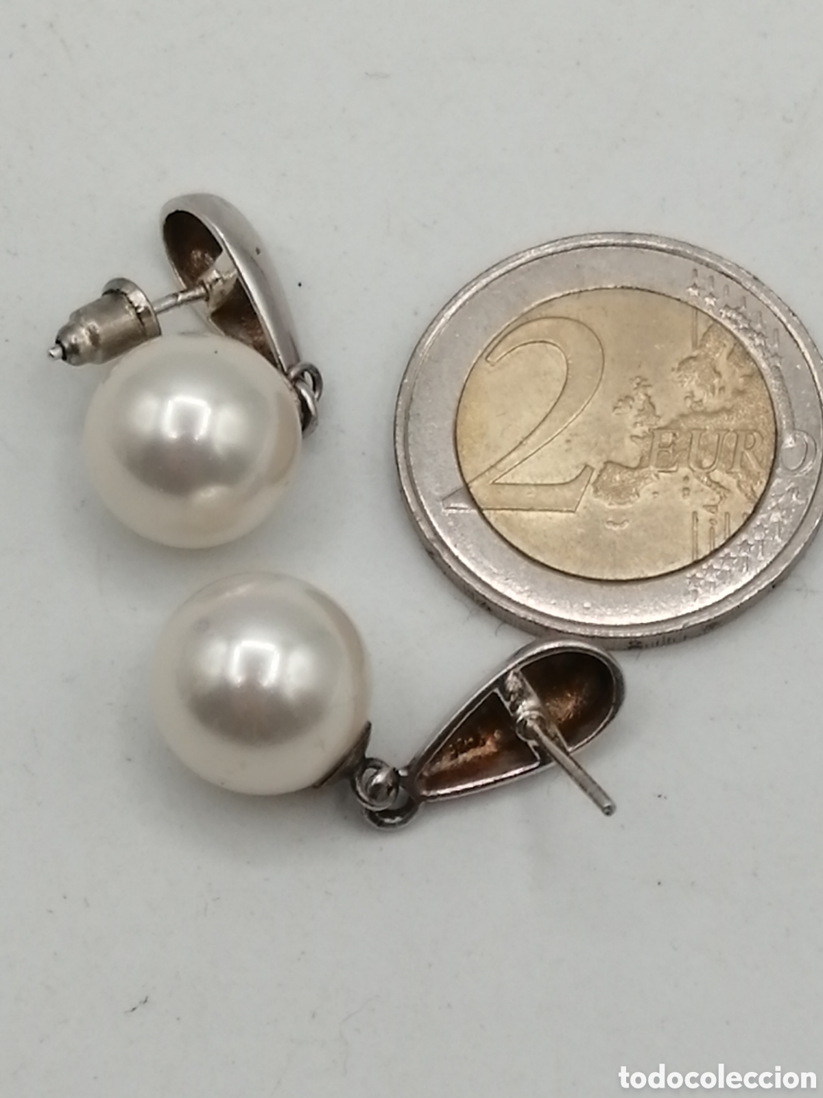 Joyeria: Pendientes plata 925mls y perla cultivada - Foto 5