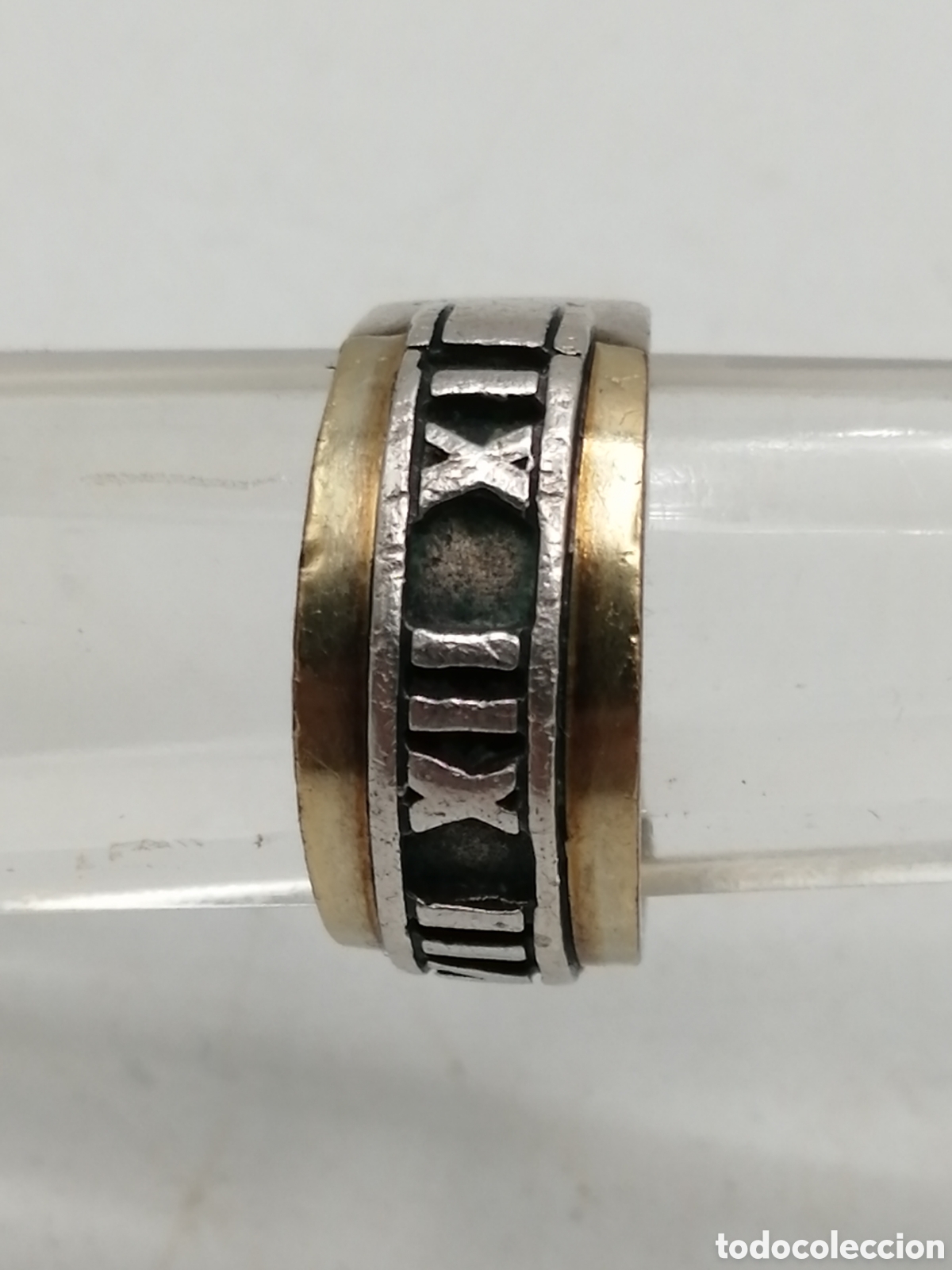Joyeria: Anillo plata 925mls, vistas oro - Foto 3
