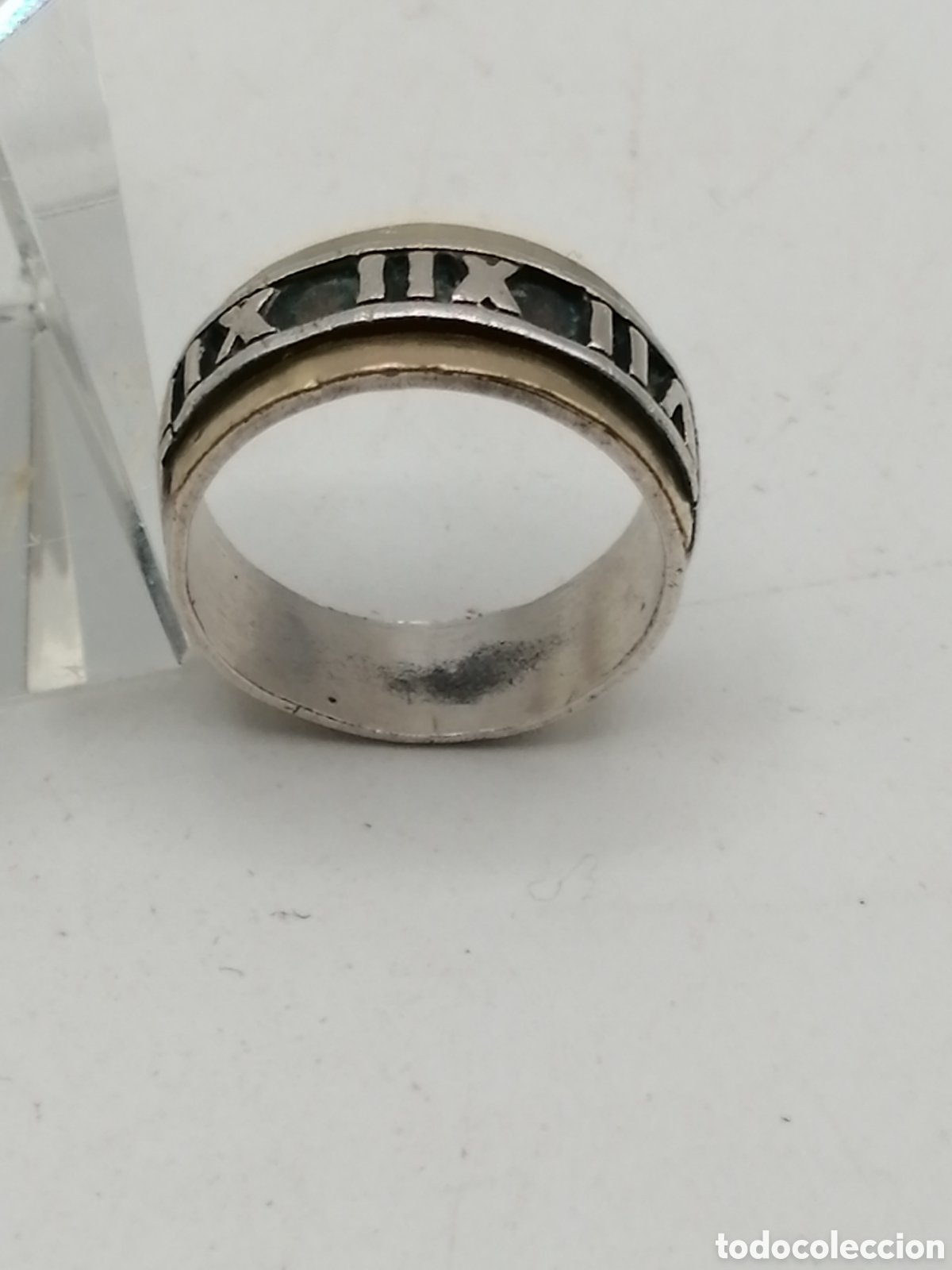 Joyeria: Anillo plata 925mls, vistas oro - Foto 4