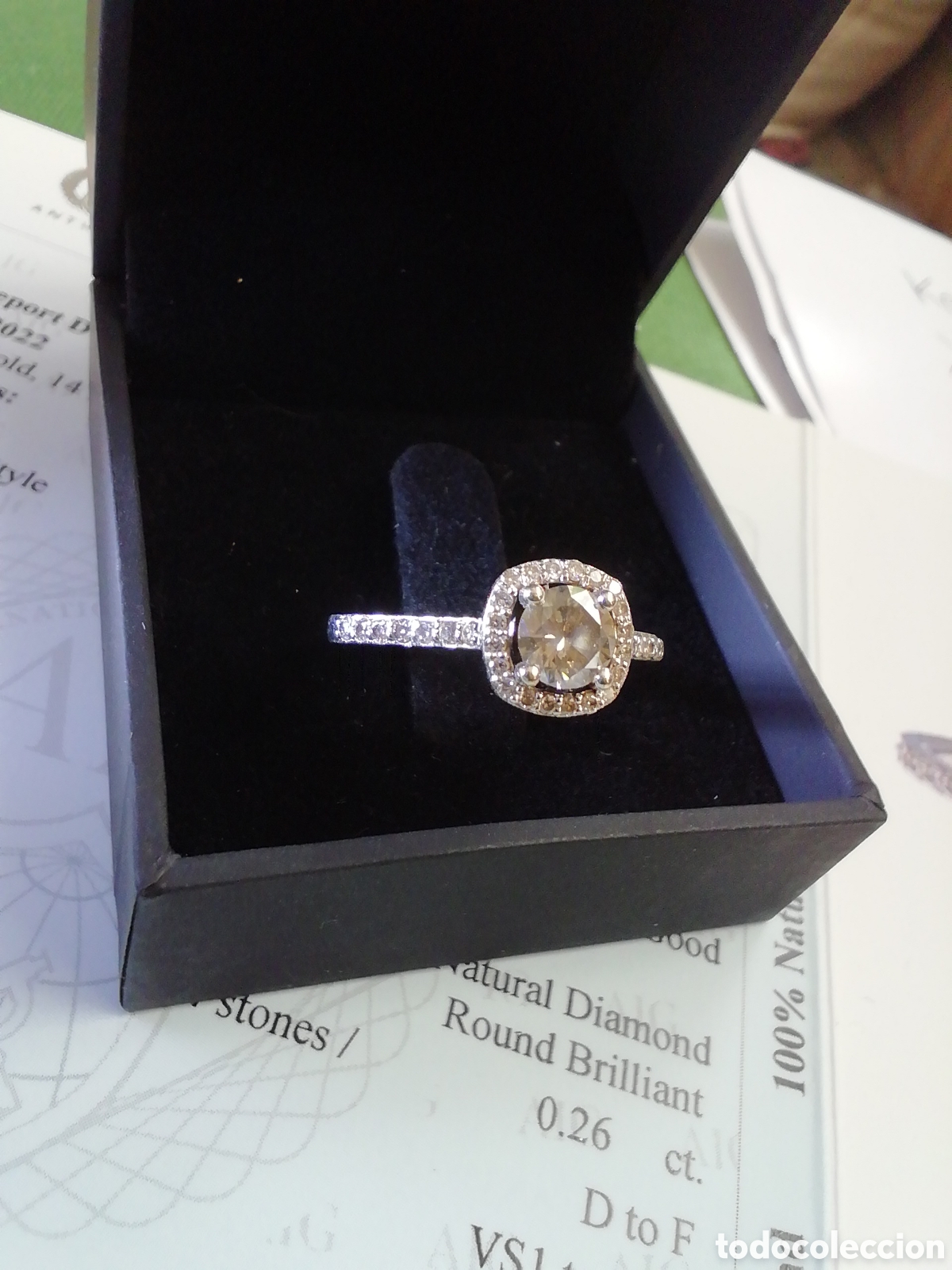 Joyeria: Anillo de diamantes y oro - Foto 8