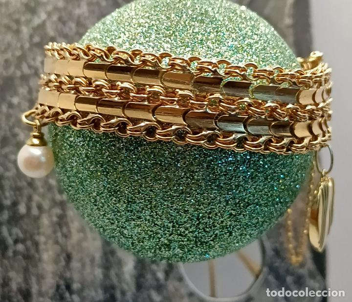 Joyeria: Brazalete Pulsera Oro de Ley 18K. - Foto 9