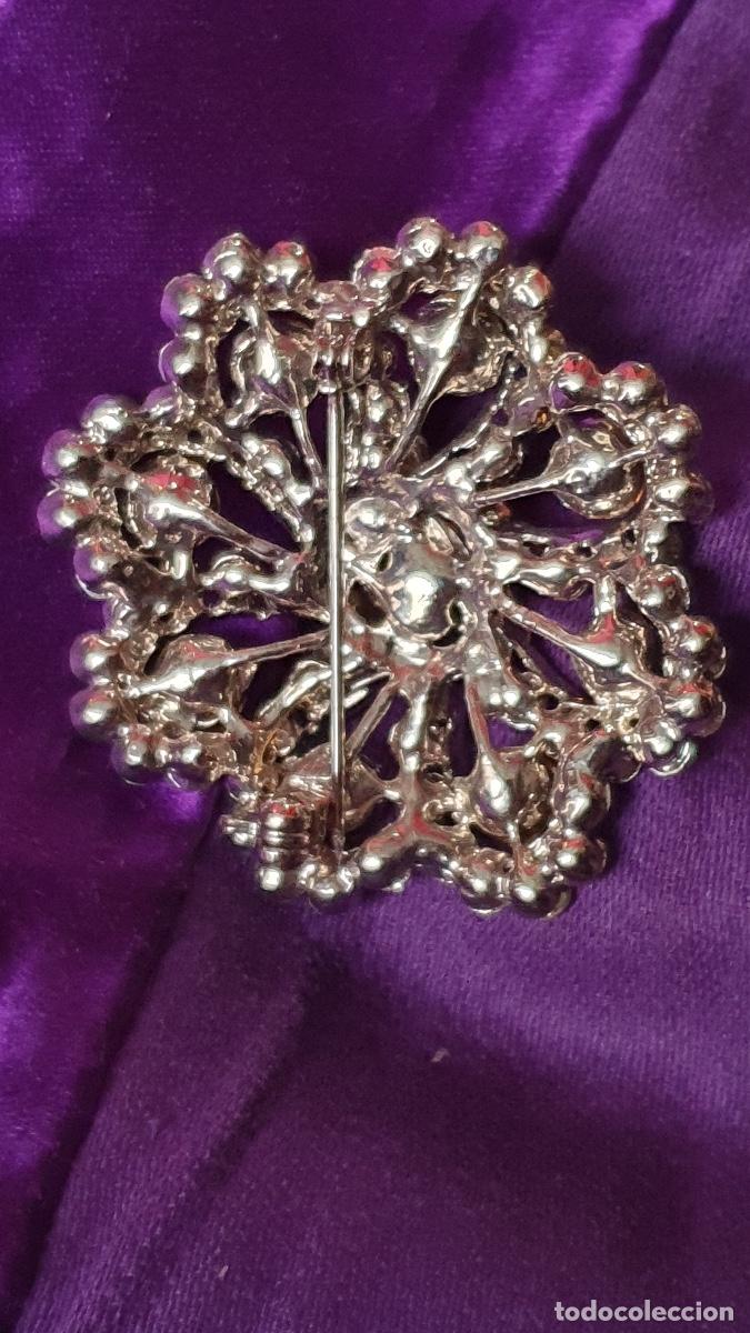 Joyeria: Broche de piedras brillantes verdes - Foto 2