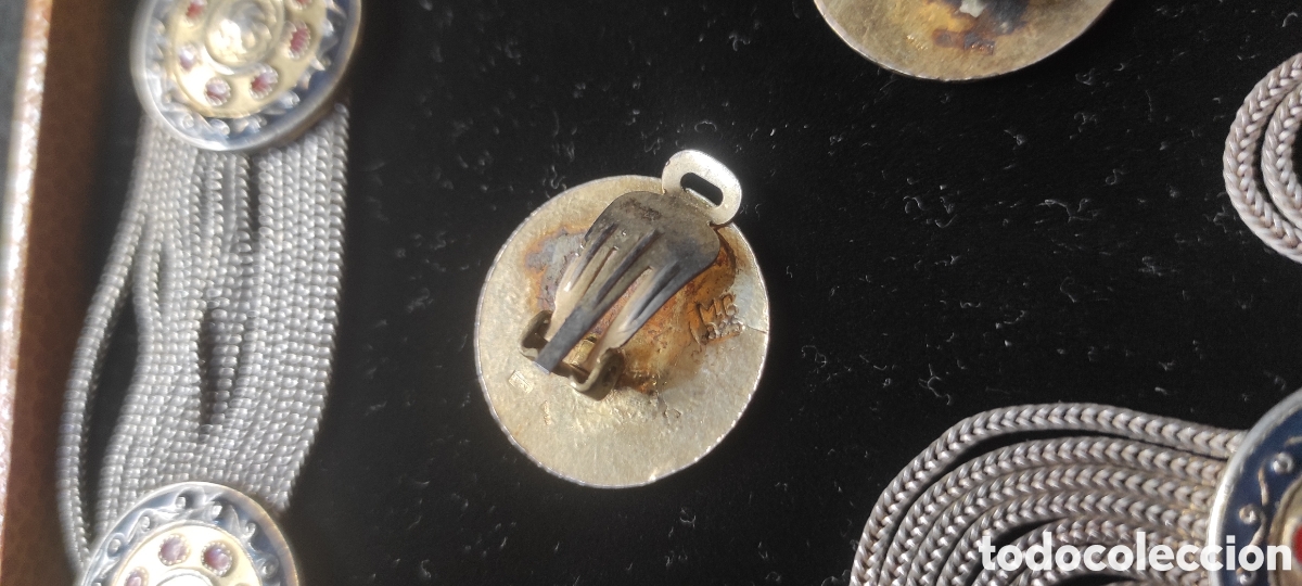 Joyeria: Lote collar y pendientes plata 925 - Foto 6
