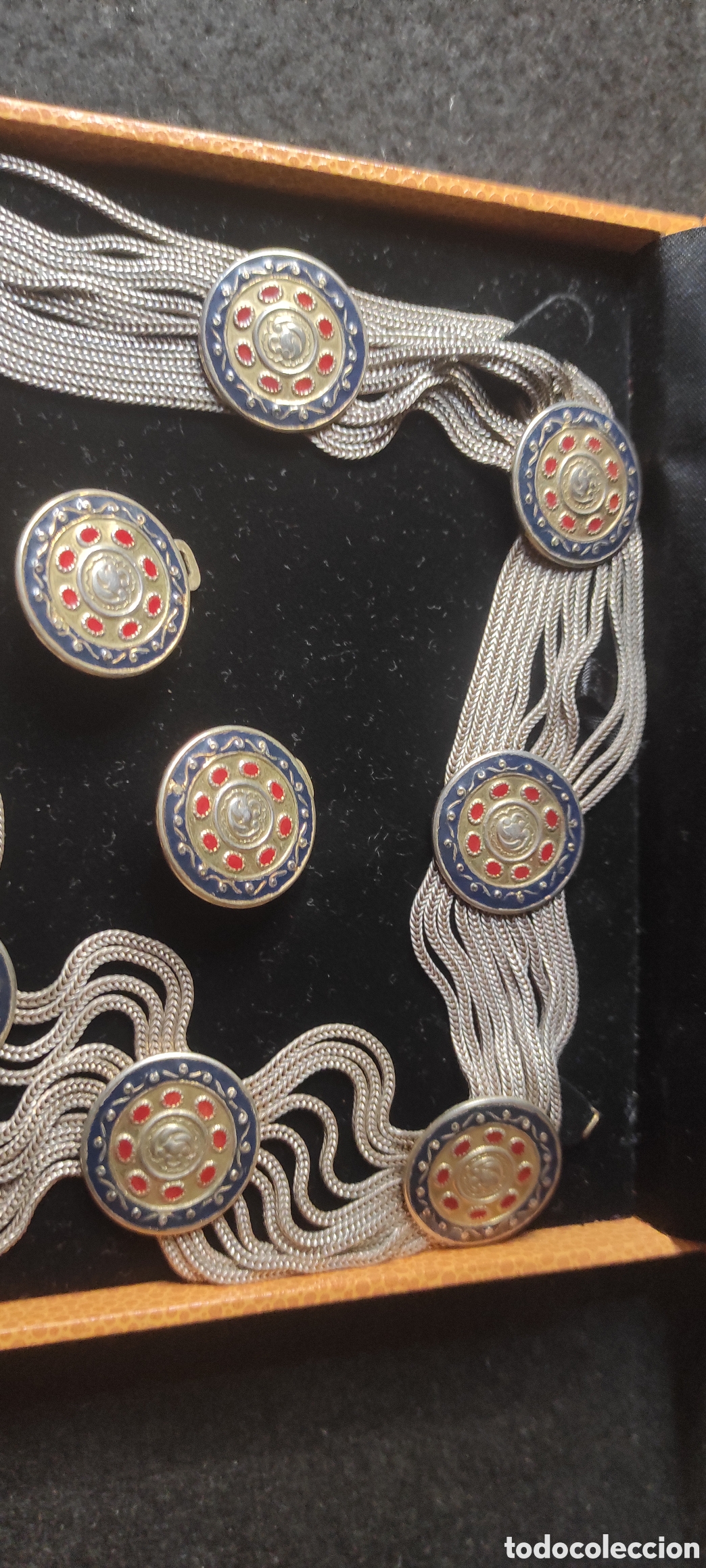 Joyeria: Lote collar y pendientes plata 925 - Foto 9