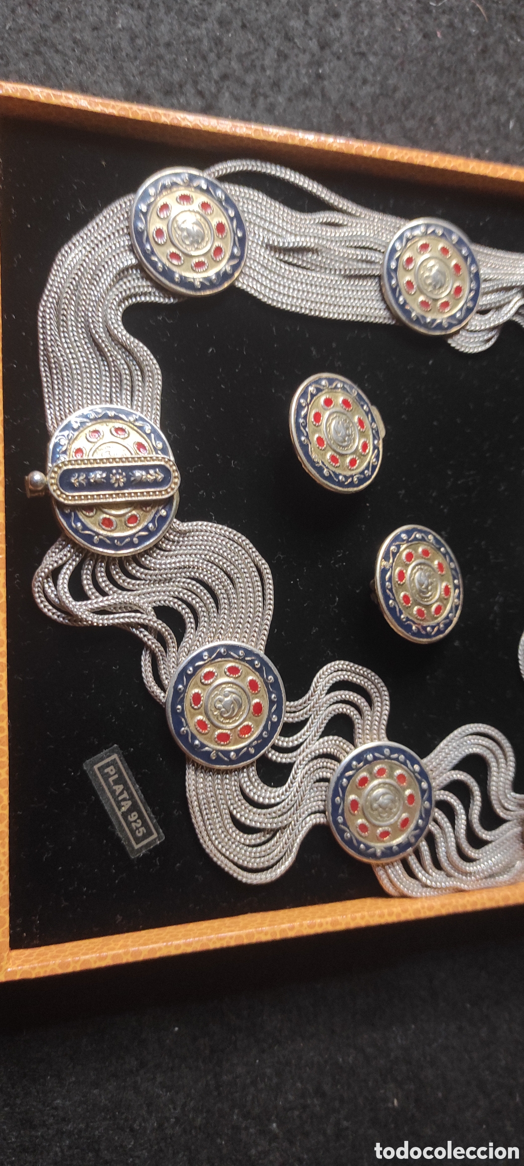 Joyeria: Lote collar y pendientes plata 925 - Foto 10