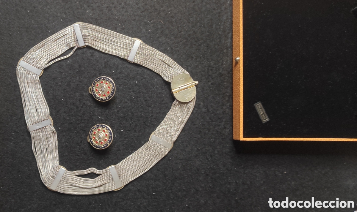 Joyeria: Lote collar y pendientes plata 925 - Foto 17