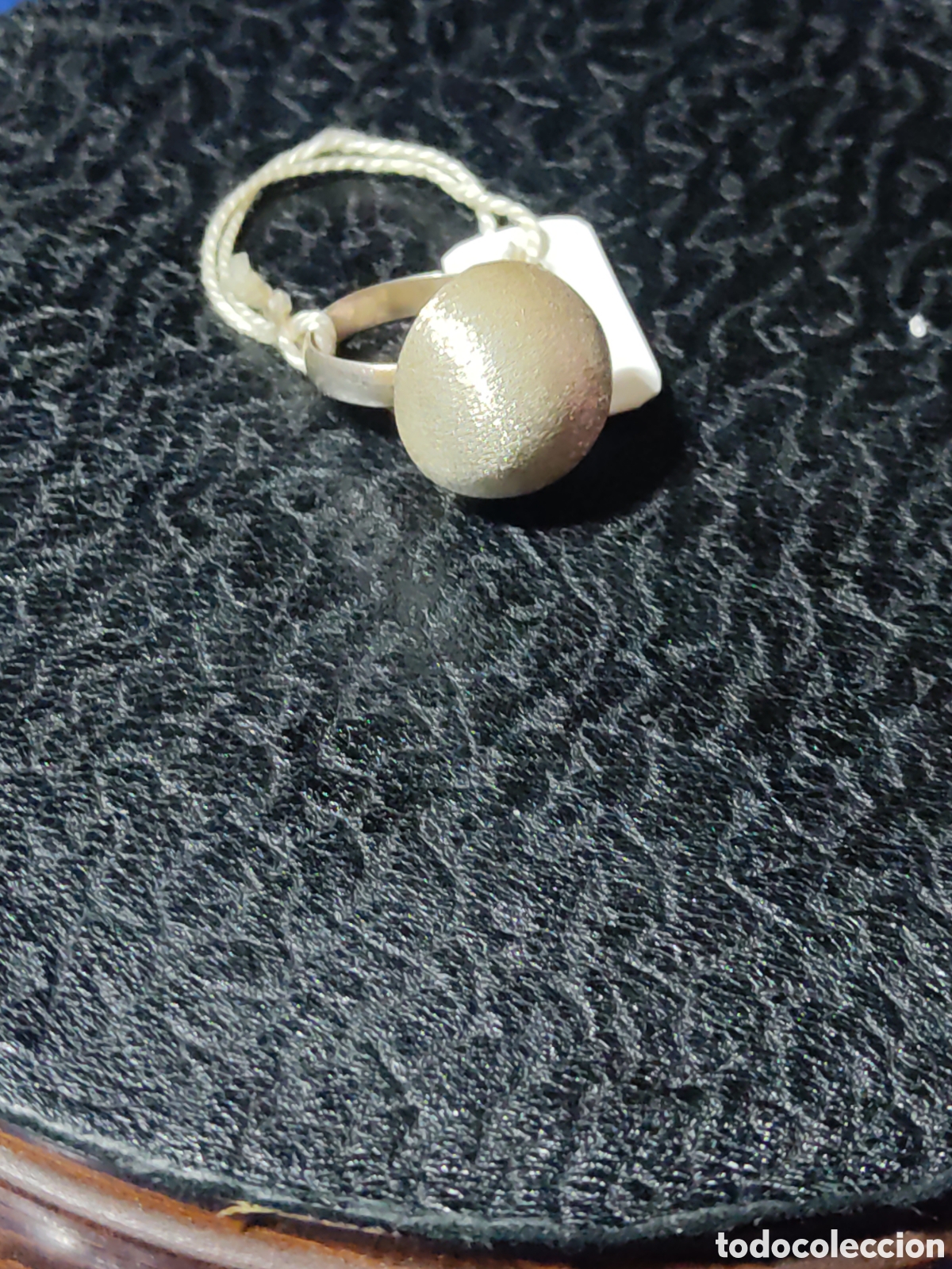 Joyeria: Anillo bola de plata contrastada.Vintage. - Foto 2