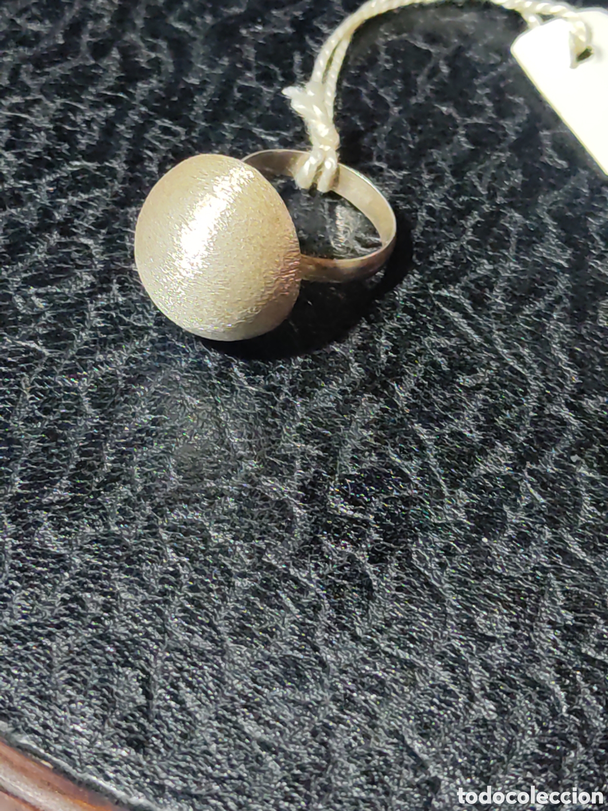 Joyeria: Anillo bola de plata contrastada.Vintage. - Foto 3