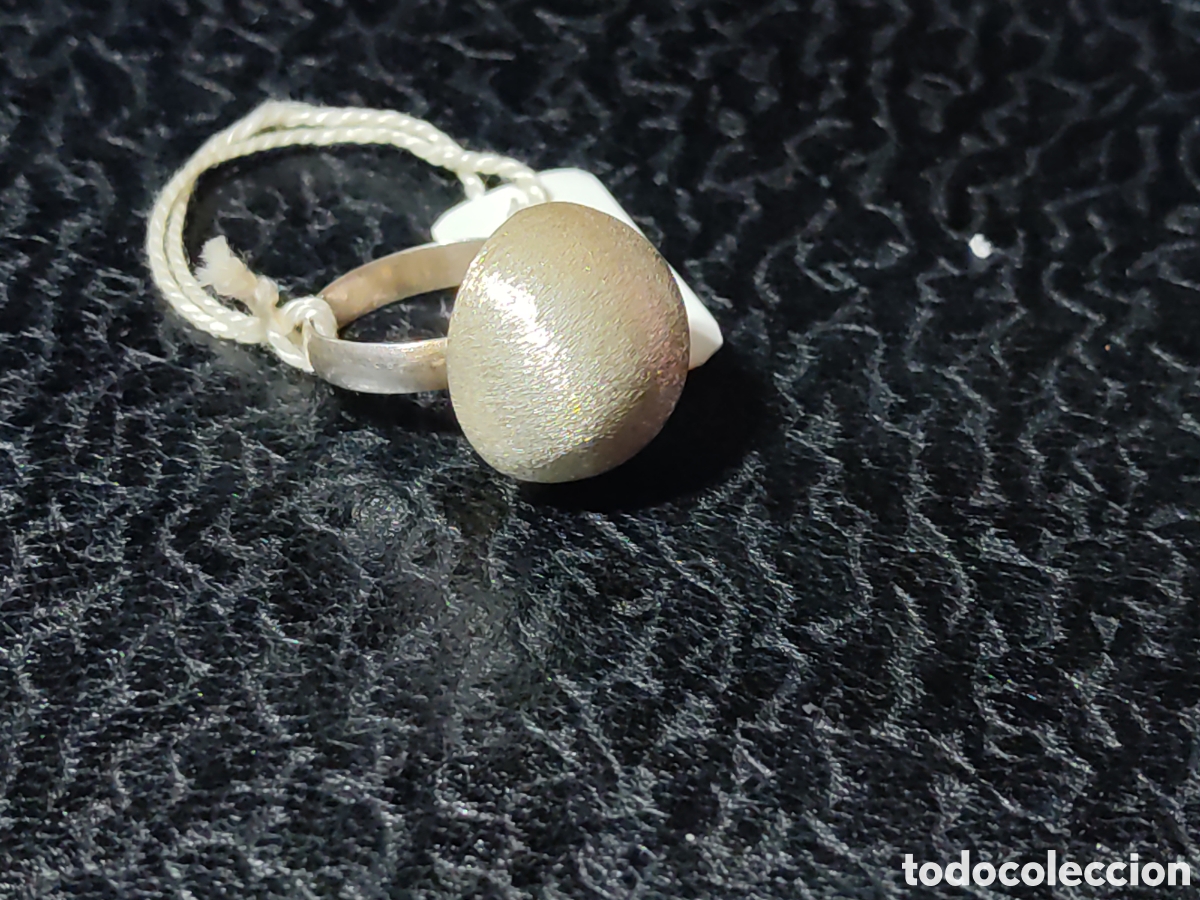 Joyeria: Anillo bola de plata contrastada.Vintage. - Foto 1