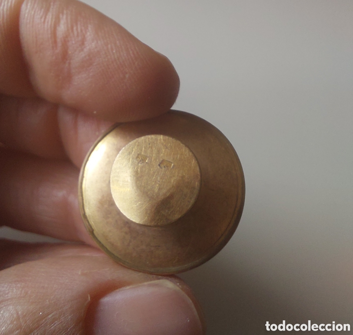 Joyeria: PIN OJAL antiguo dorado - Foto 2