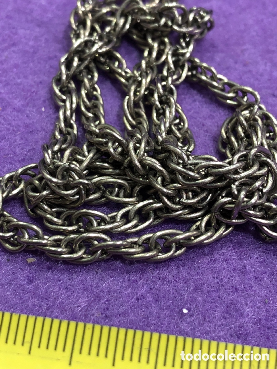 Joyeria: Antiguo collar o cadena trenzada (L9) - Foto 3