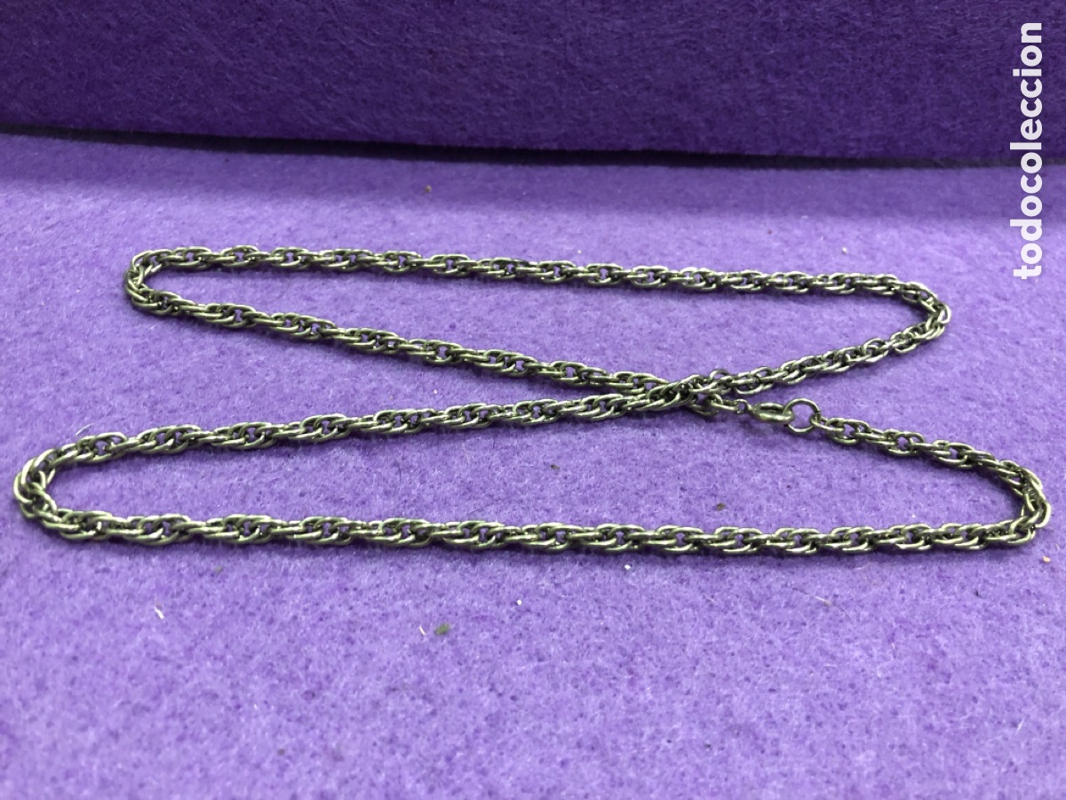 Joyeria: Antiguo collar o cadena trenzada (L9) - Foto 1