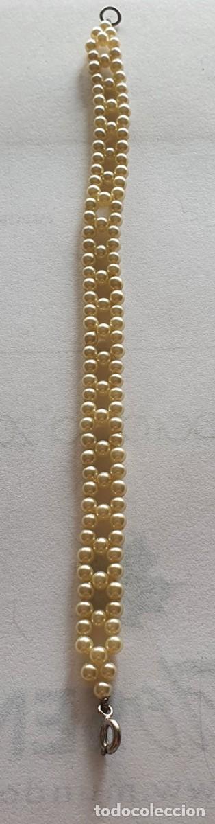 Joyeria: pulsera de perlas largo 19 c. ancho 10 m. - Foto 1