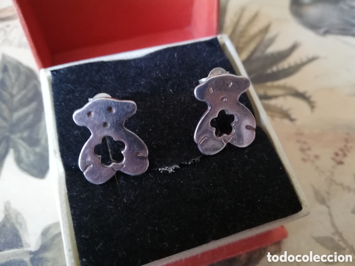 Joyeria: PENDIENTES. OSITOS DE PLATA - Foto 1