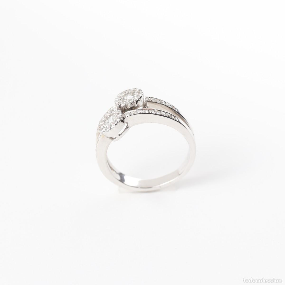 Joyeria: Anillo tu y yo oro y diamantes - Foto 3