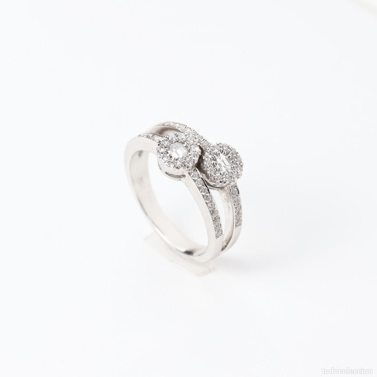 Joyeria: Anillo tu y yo oro y diamantes - Foto 6