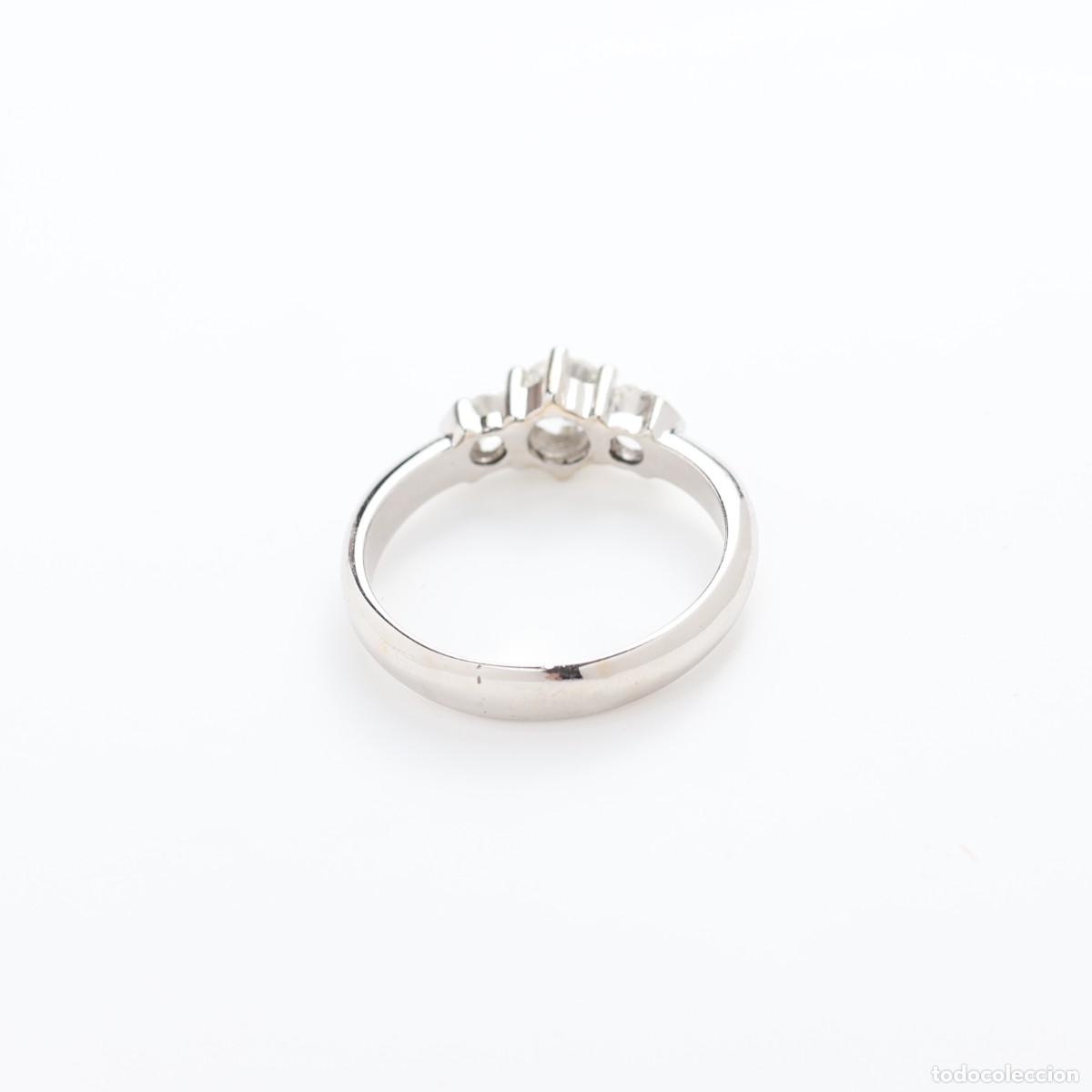 Joyeria: Anillo tresillo oro y diamantes - Foto 6