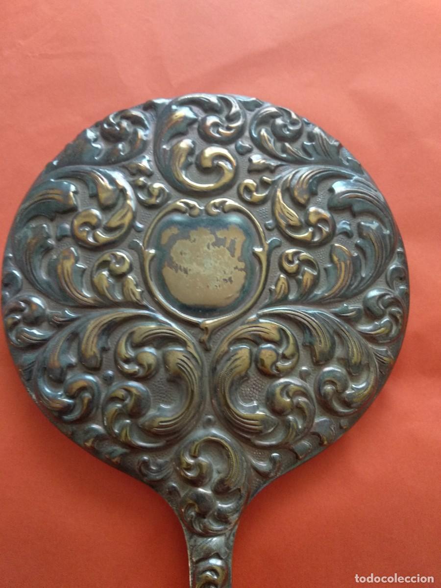Joyeria: Antiguo Espejo Tocador - Foto 2