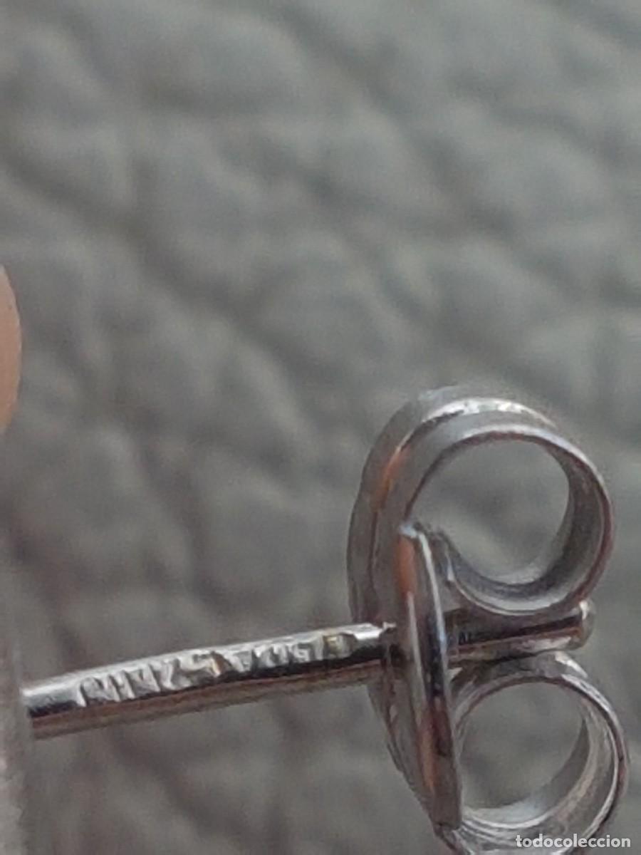 Joyeria: PENDIENTES ORO BLANCO 18K CON BRILLANTES - Foto 6