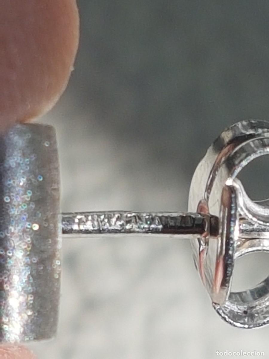 Joyeria: PENDIENTES ORO BLANCO 18K CON BRILLANTES - Foto 7